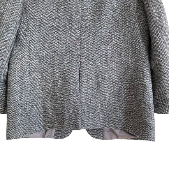 Vintage 60s Levi’s Gray Wool Tweed Single Breasted Western Formal Blazer Sz 46R - Picture 14 of 16